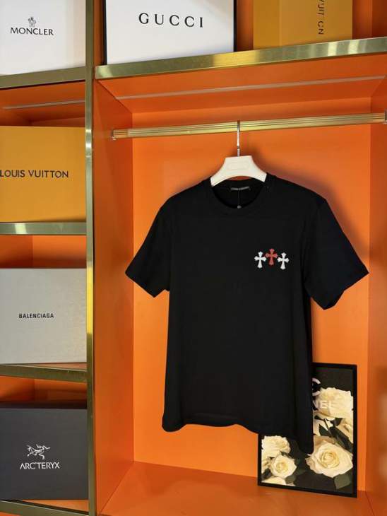 Picture of Chrome Hearts T Shirts Short _SKUChromeHeartsXS-Llzytx002917003